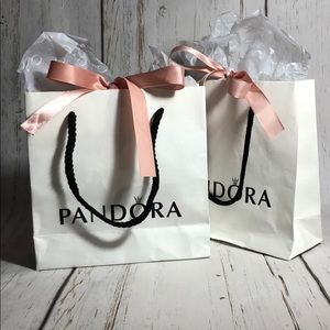 Pandora gift bags (two)